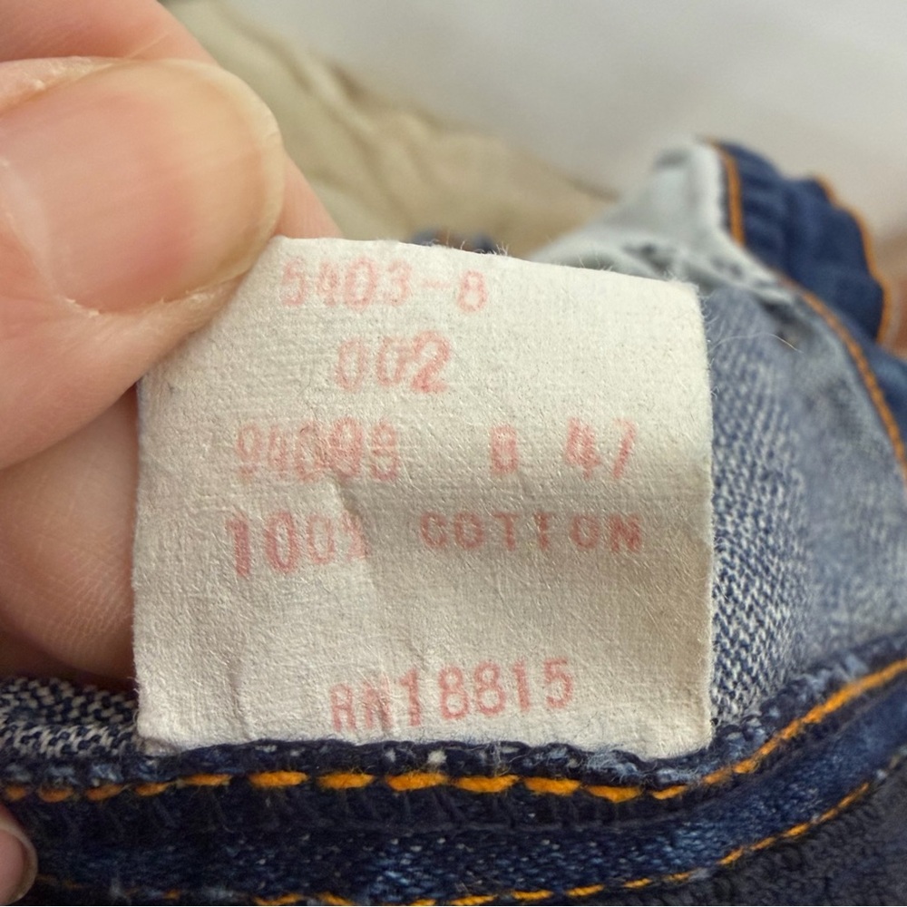 Vintage Gitano 1980s Proportionally Sized Medium Wash Denim Jeans Womans Size 13 - Picture 12 of 14